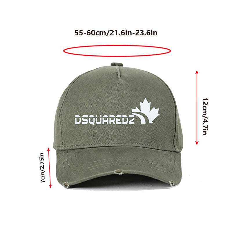 DSQ2 Classic Baseball Cap - Adjustable Cotton Sports Hat