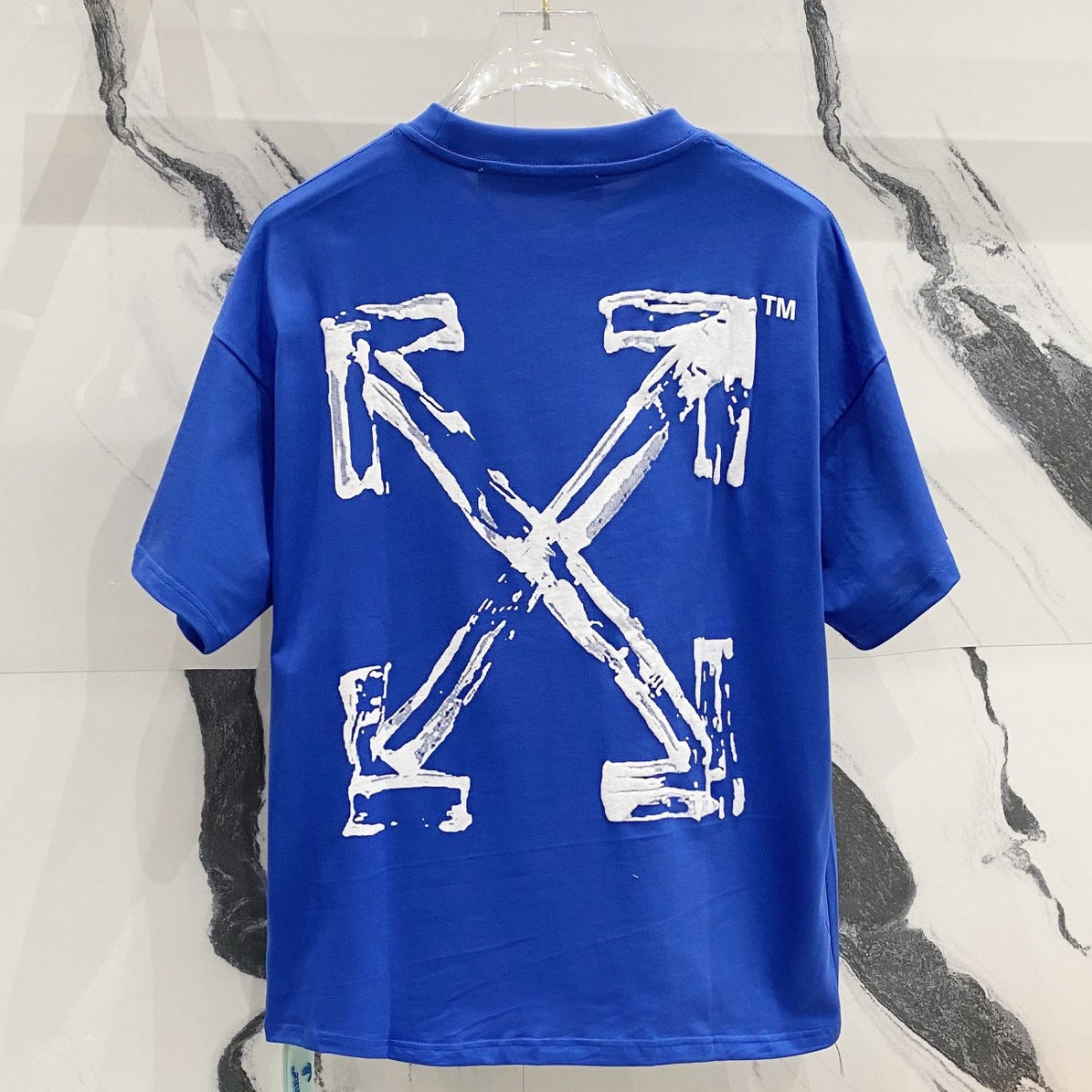 OFF-WHITEArrow Logo Cotton T-Shirt - Tri-Color Edition