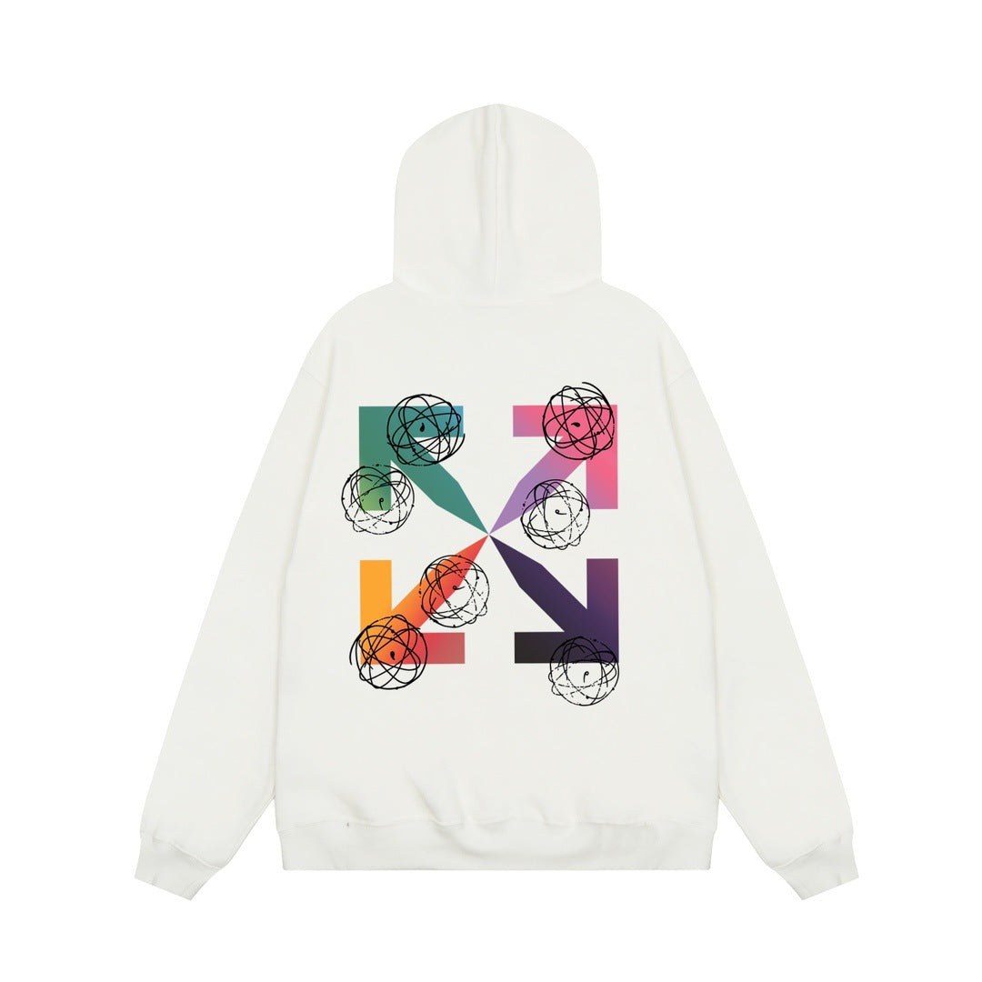 OFF-WHITEArrow Logo Oversized Sports Sweatshirt