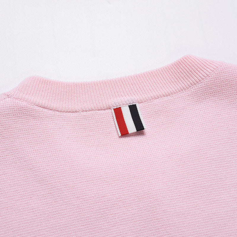 Cotton Crew Neck Sweater - Premium Button-Up Cardigan (4 Colors)