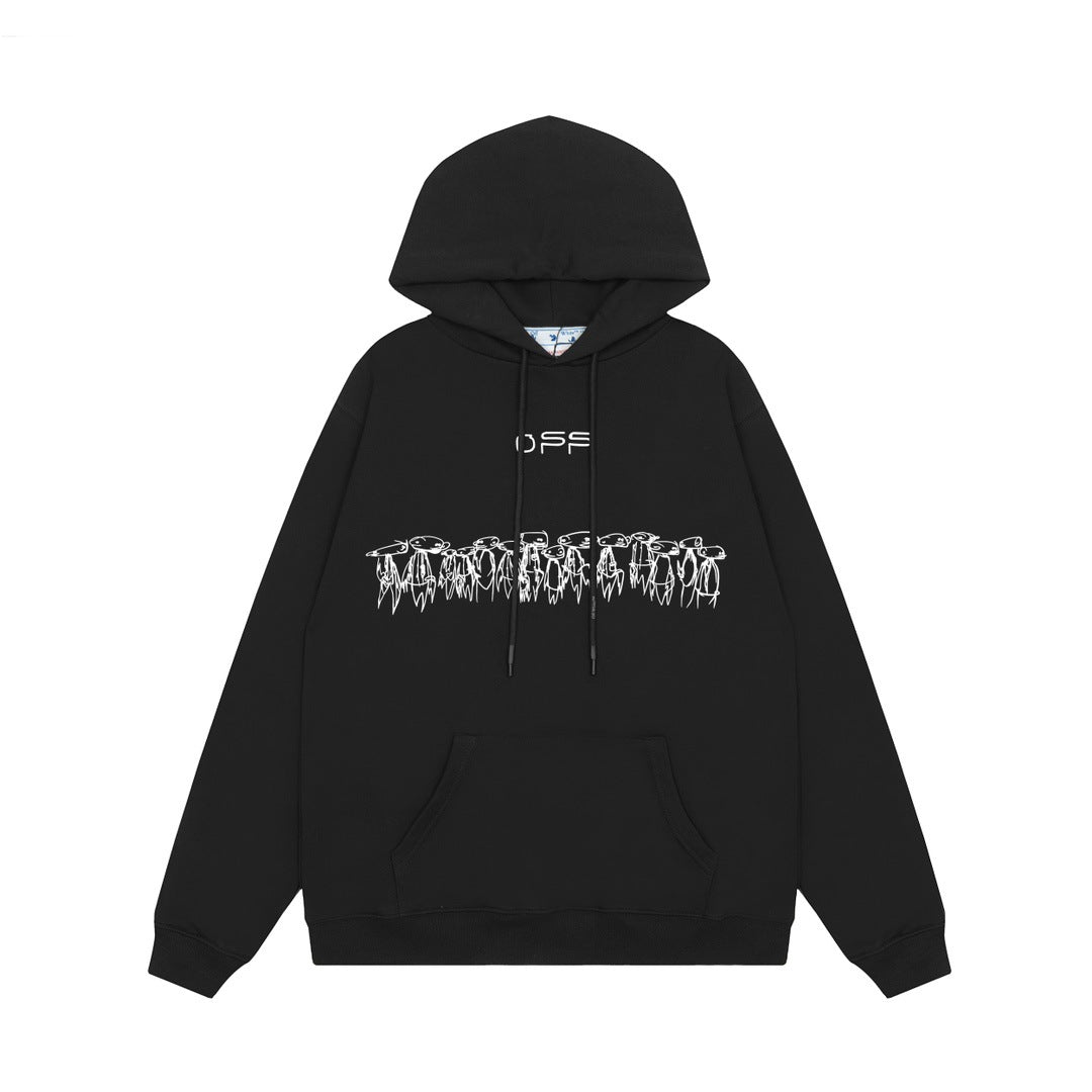 OFF-WHITEArrow Logo Oversized Sports Sweatshirt