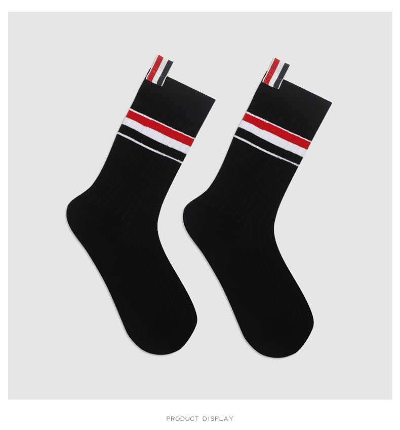 2025 Four stripe socks