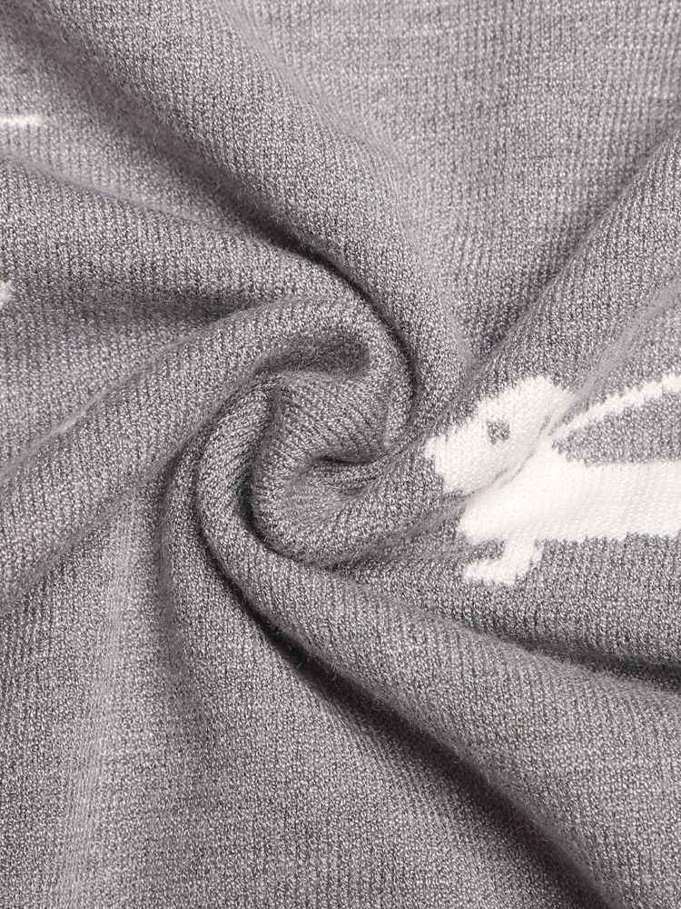Thom BrowneMen's Premium Knit Polo Shirt | 4-Bar Detail | Heritage Grosgrain