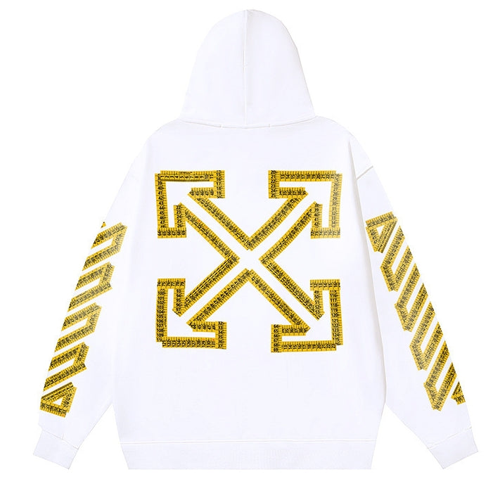 OFF-WHITEArrow Logo Oversized Sports Sweatshirt