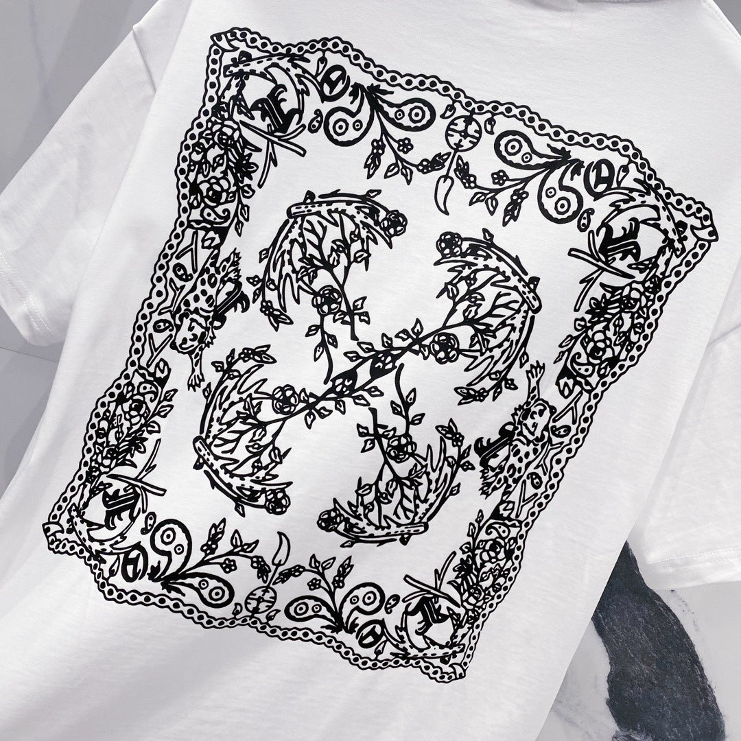 OFF-WHITEArrow Logo Cotton T-Shirt - Monochrome Edition