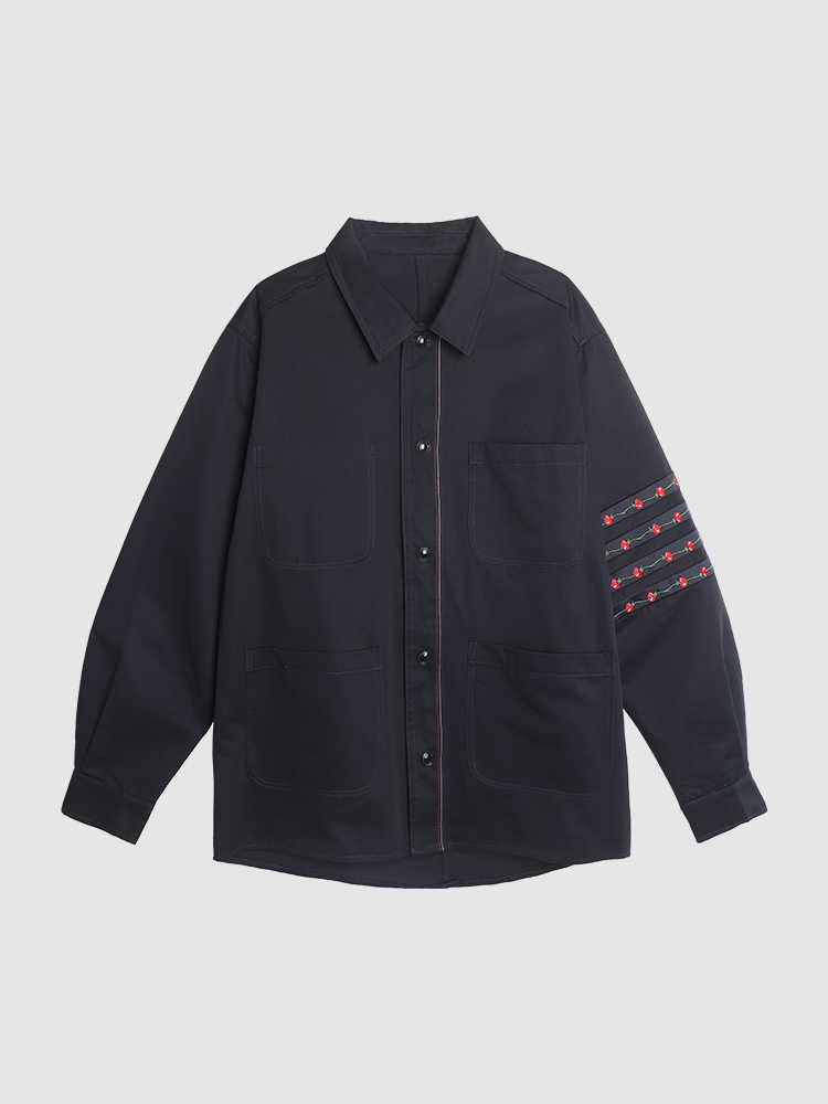 2025SS embroidered floral jacket