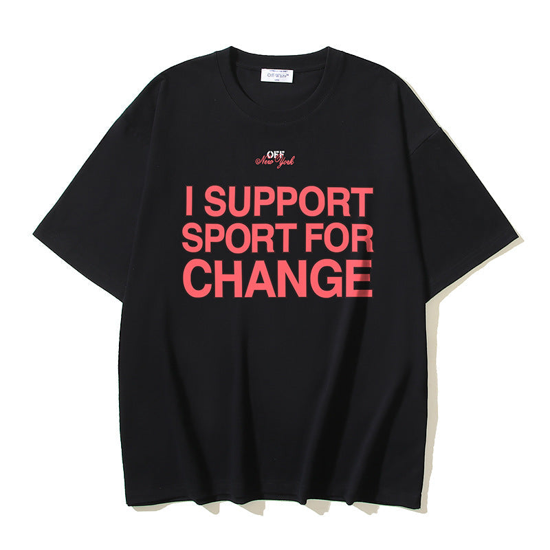 OFF-WHITEArrow Sign T-Shirt - Contemporary Streetwear