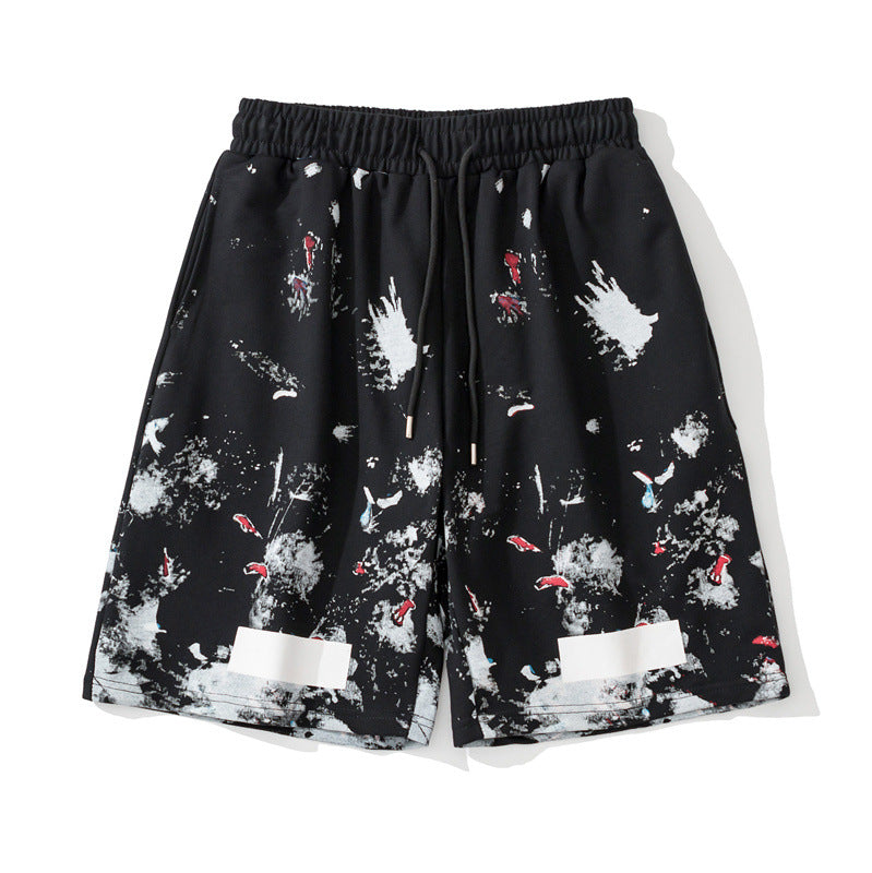 OFF-WHITE Foil-Print Arrow Shorts