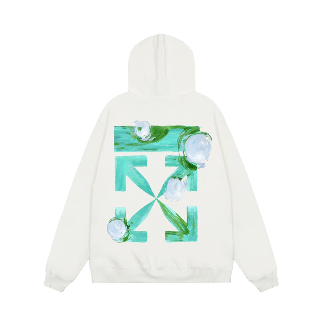 OFF-WHITEArrow Logo Oversized Sports Sweatshirt