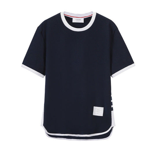 Thom BrowneMen's Cotton Casual T-Shirt | 100% Cotton | Multiple Colors