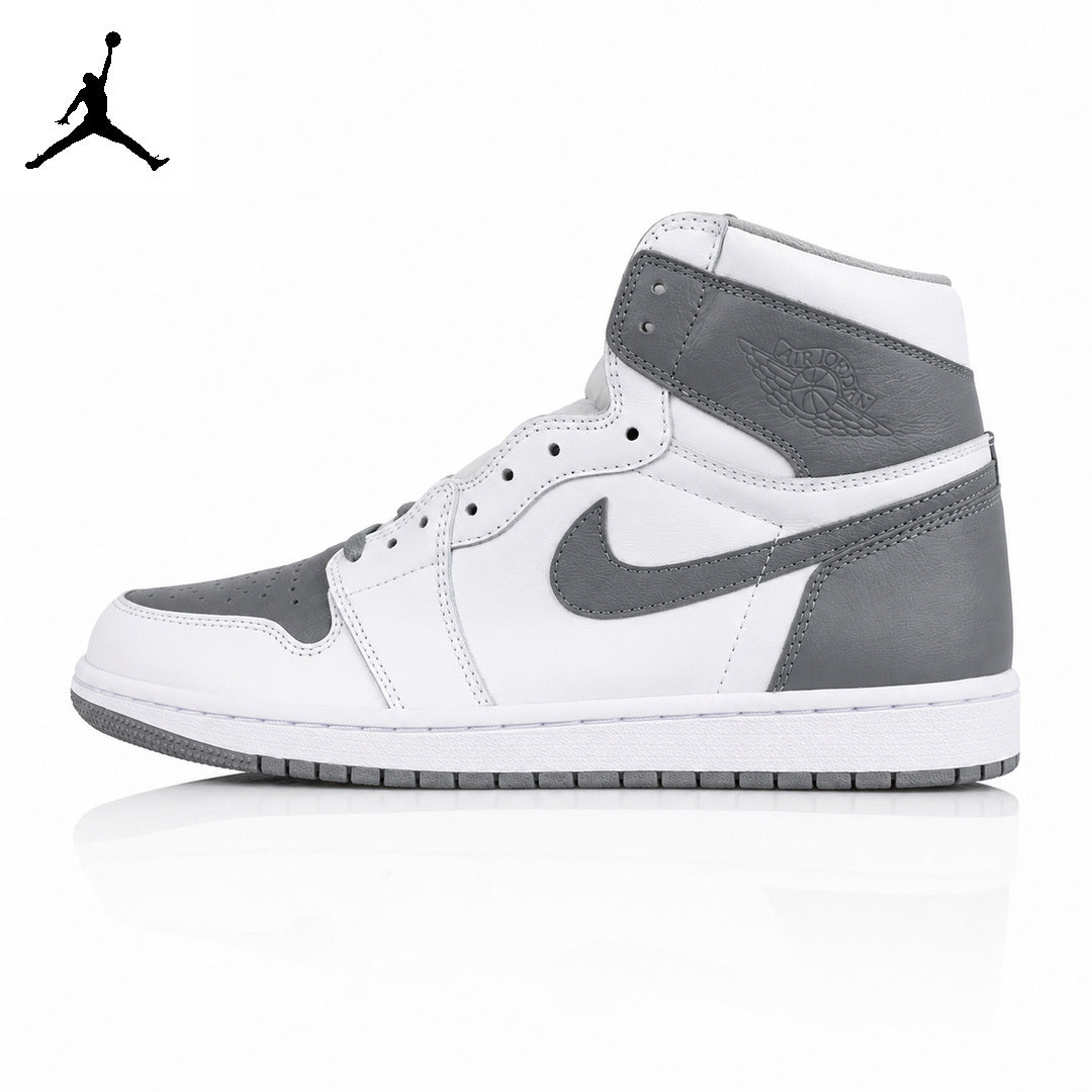 Air Jordan 1 High White/Grey Goat 555088-037