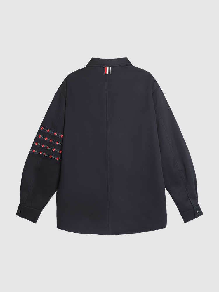 2025SS embroidered floral jacket