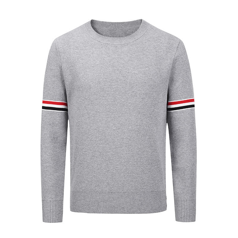 Cotton Crew Neck Sweater - Premium Button-Up Cardigan (4 Colors)