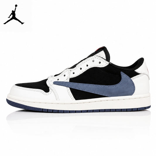 Air Jordan 1 Low Black/Blue DM7866-040