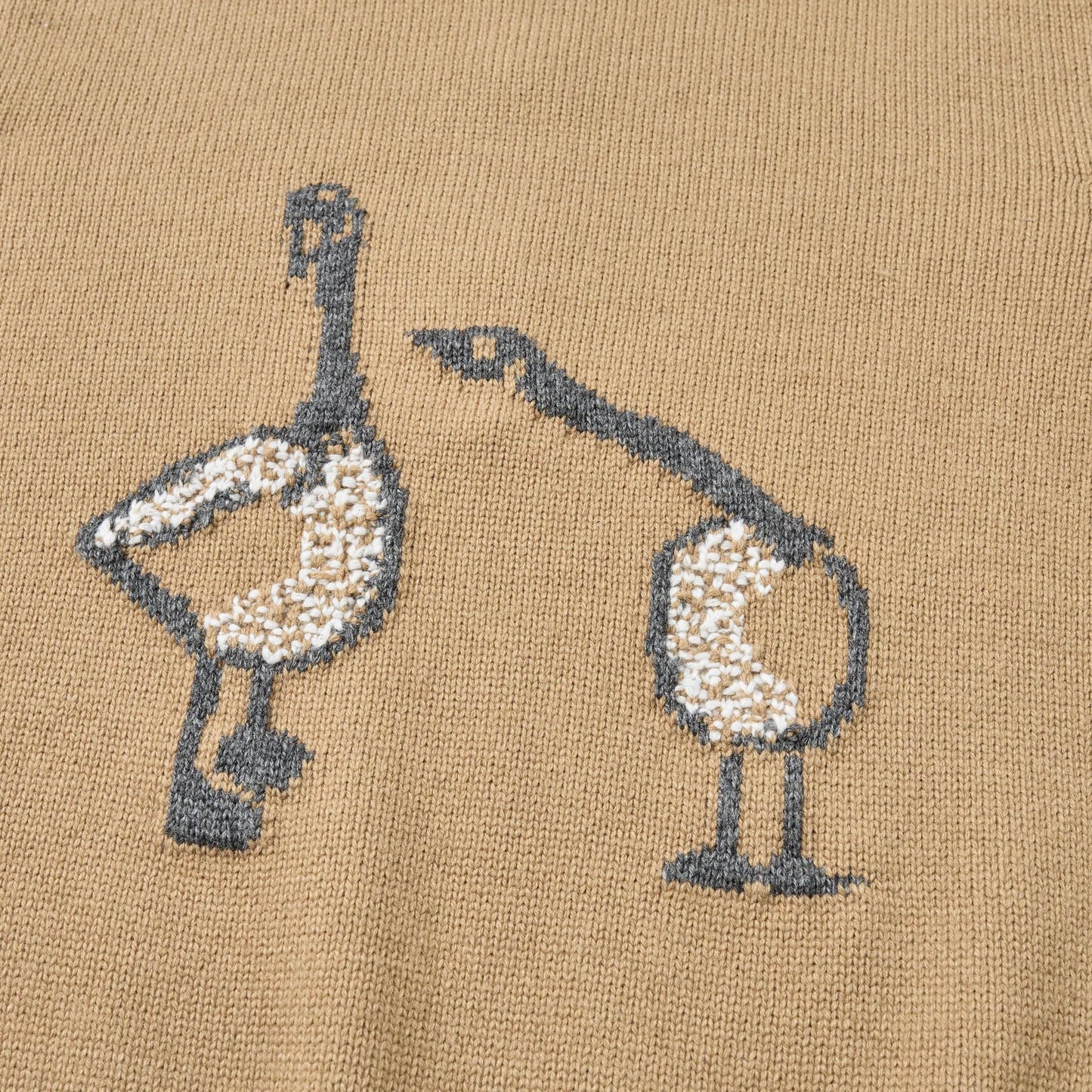 Thom BrowneClassic V-Neck Knitted Cardigan Sweater