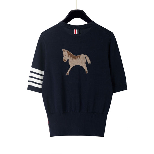 Thom Browne New Knitted T-Shirt