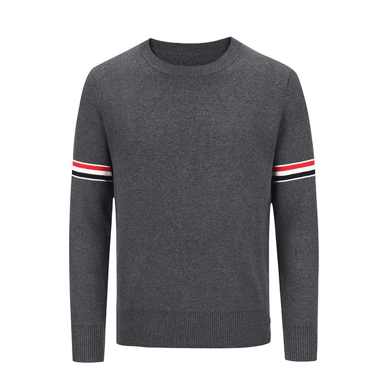 Cotton Crew Neck Sweater - Premium Button-Up Cardigan (4 Colors)