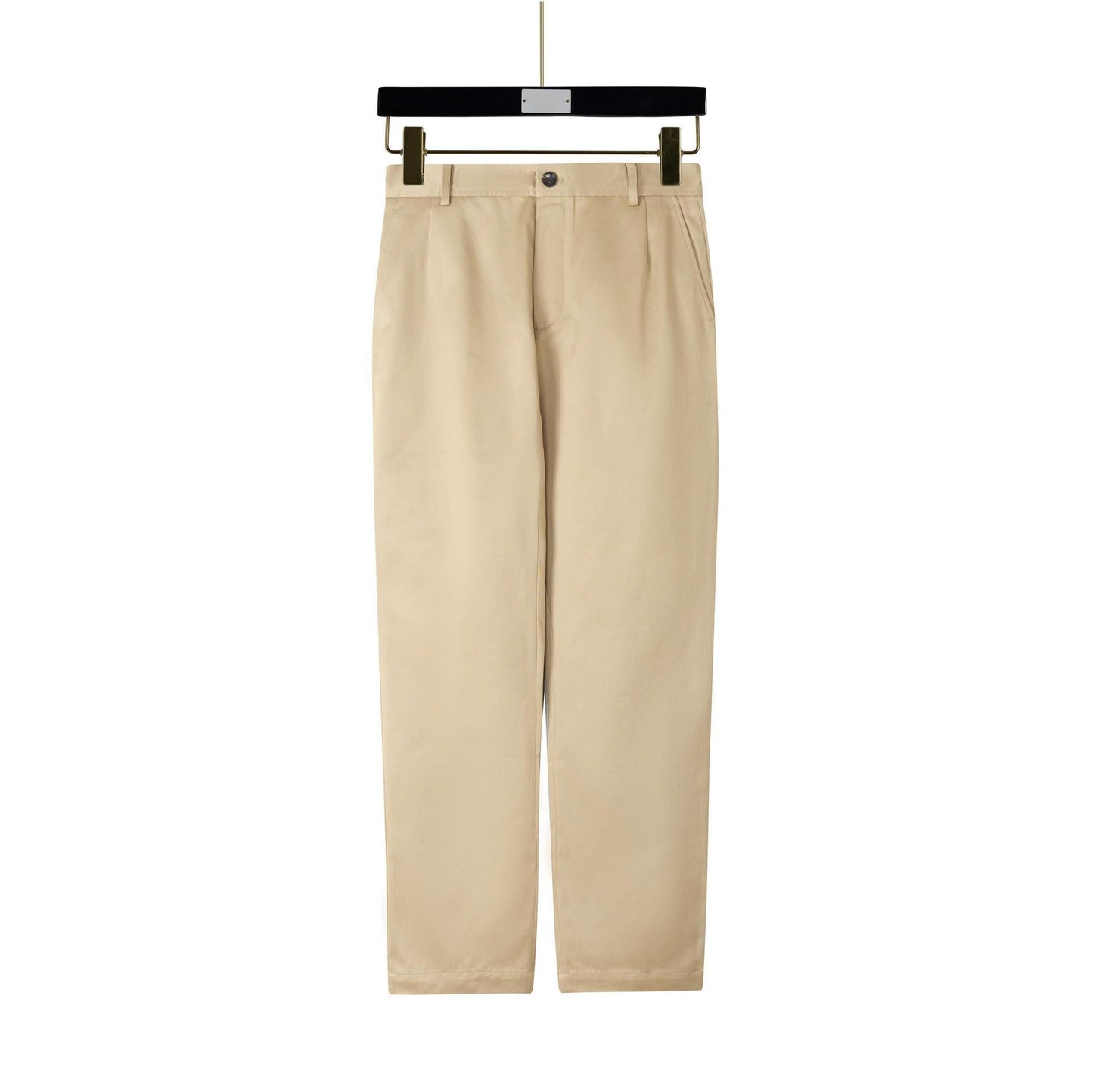 Thom BrowneMen's Business Casual Pants - 100% Wool with Adjustable Backstrap