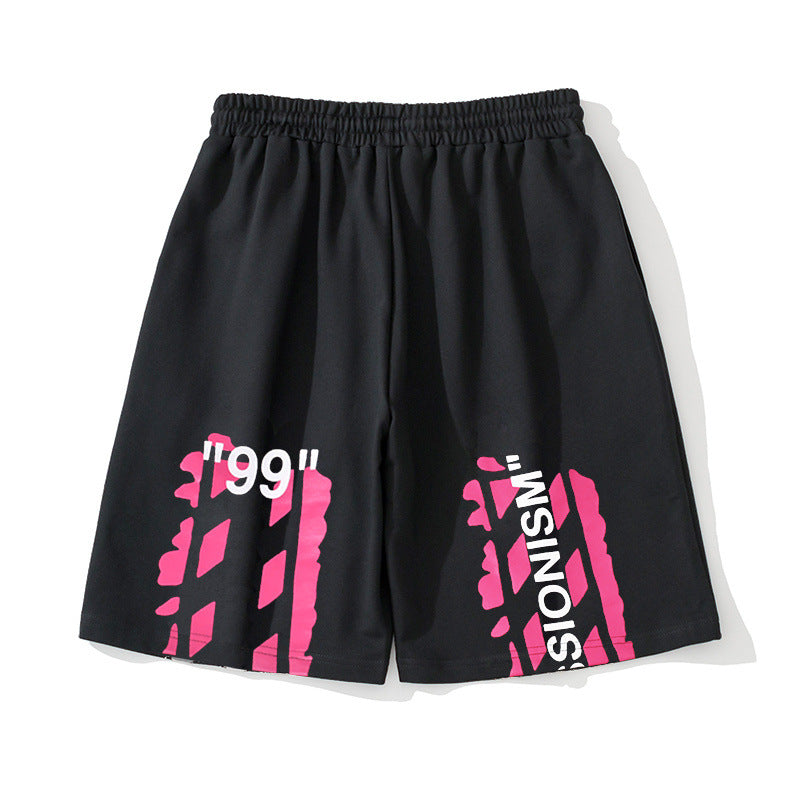 OFF-WHITE Foil-Print Arrow Shorts