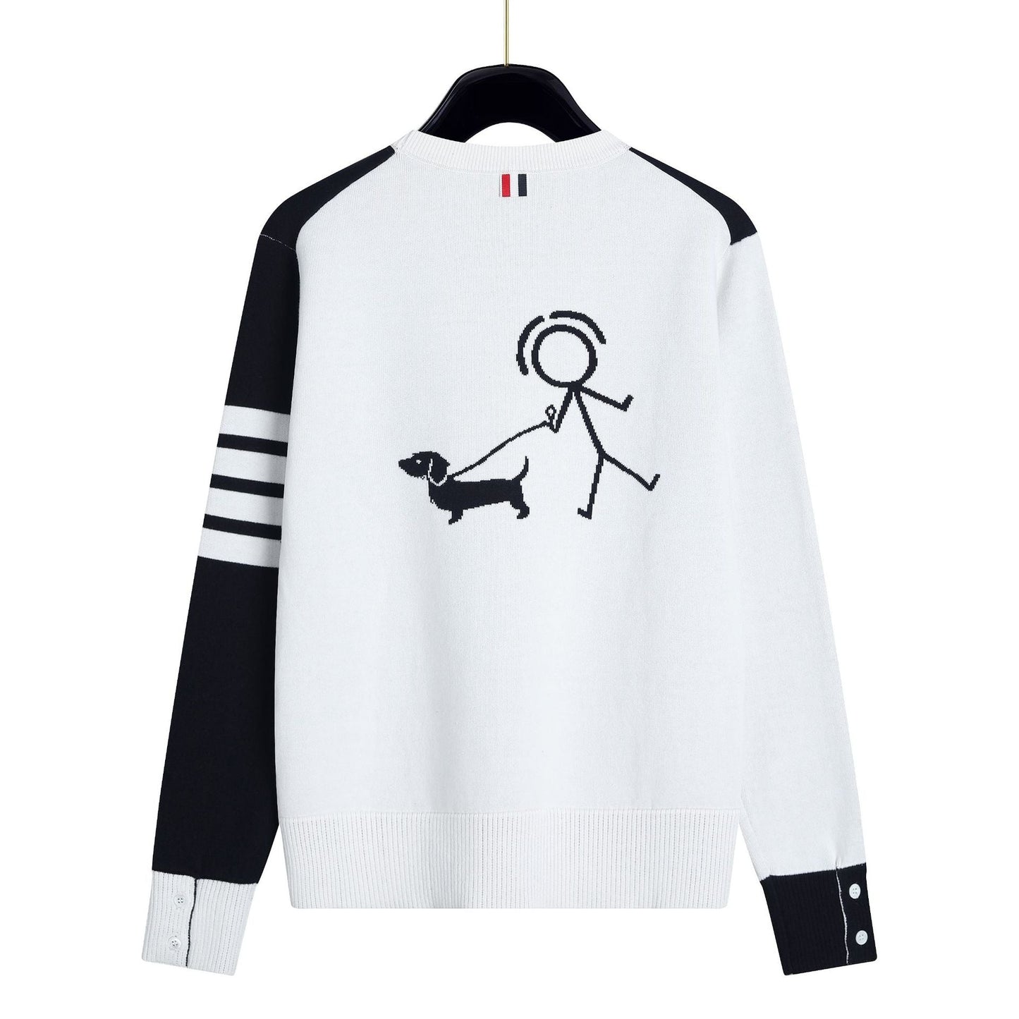 Thom BrowneStickman Puppy Cotton Wool Cardigan - Premium Knitted Sweater (3 Colors)