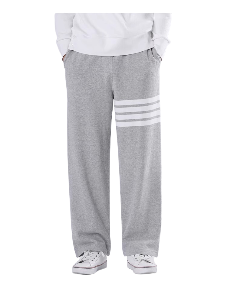 2025ss straight-leg cropped trousers