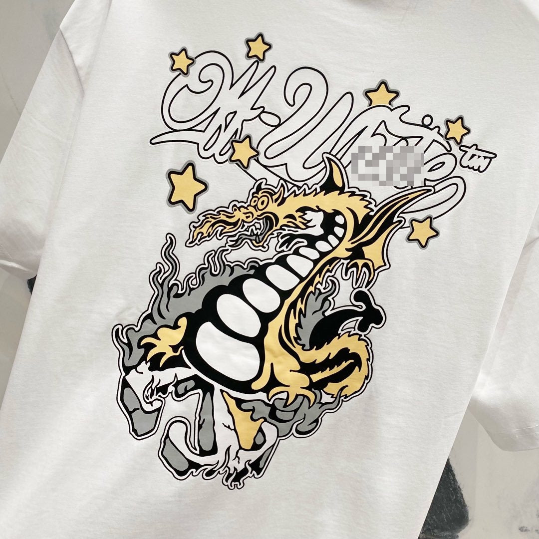 OFF-Whlte Arrow Logo Cotton T-shirt#27