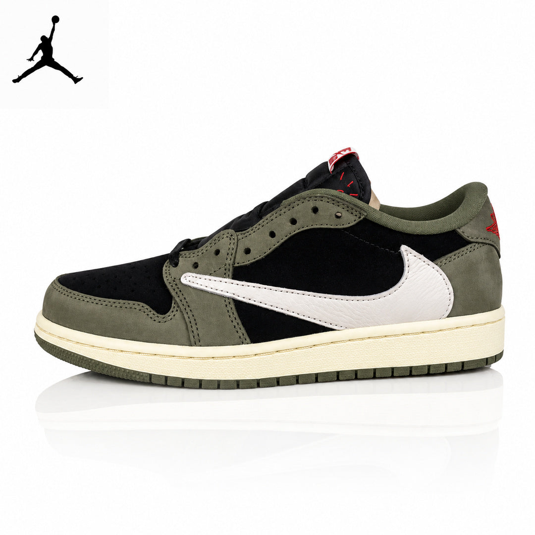 Air Jordan 1 Low TS Collaboration 7.0 Black/Green DM7866-002