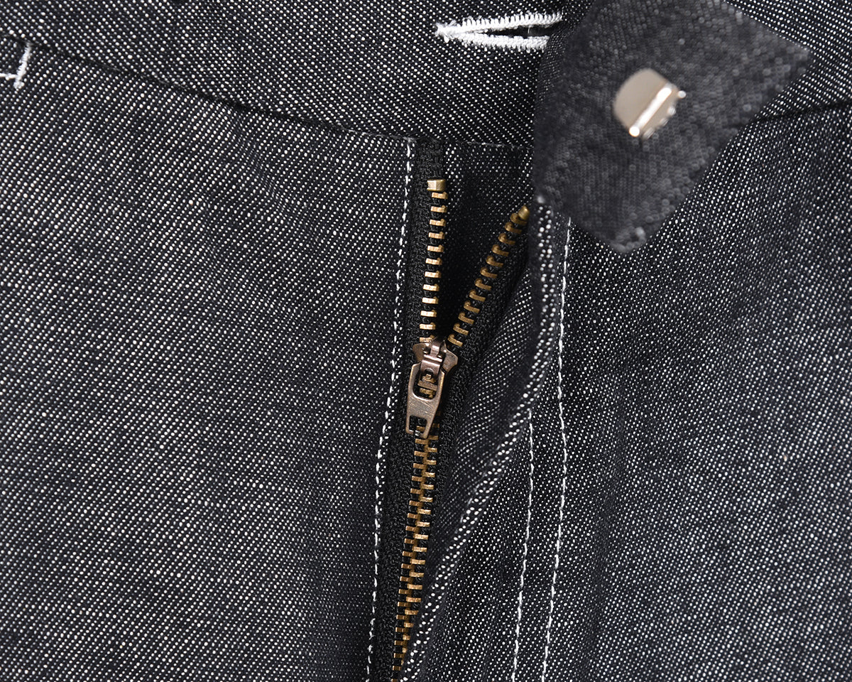 Thom BrowneMen's Straight Jeans - 100% Cotton with Adjustable Backstrap