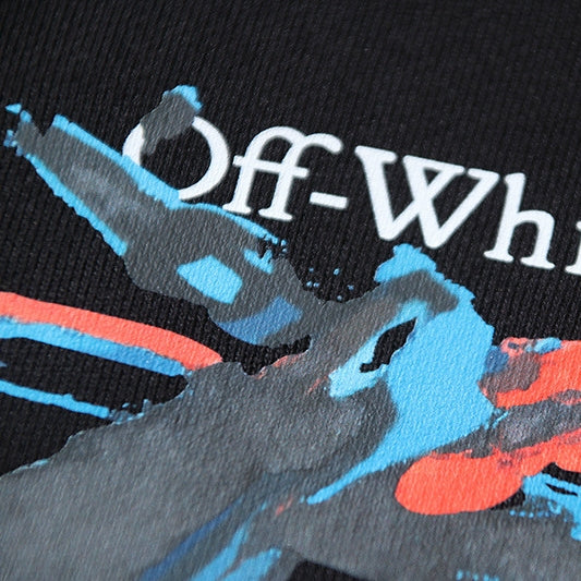 OFF-WHITEArrow Logo Oversized Sports Sweatshirt – Streetwear Essential