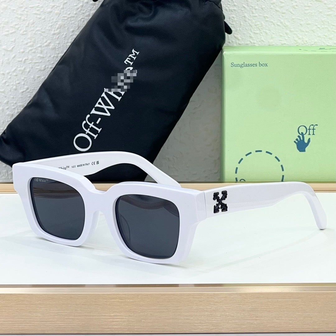 OFF-WHITESignature Arrow Logo Sunglasses - Compact Acetate Frame (9 Styles)
