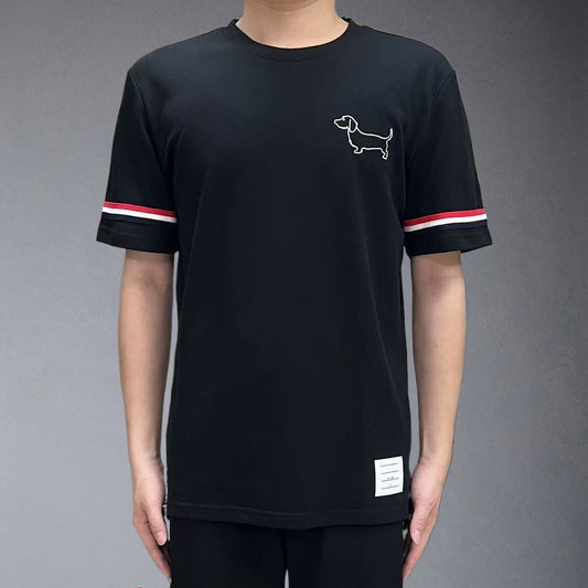 2025  Embroidered puppy T-shirt