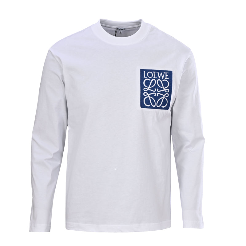 LOEWE   Pure Cotton Long-Sleeve T-Shirt