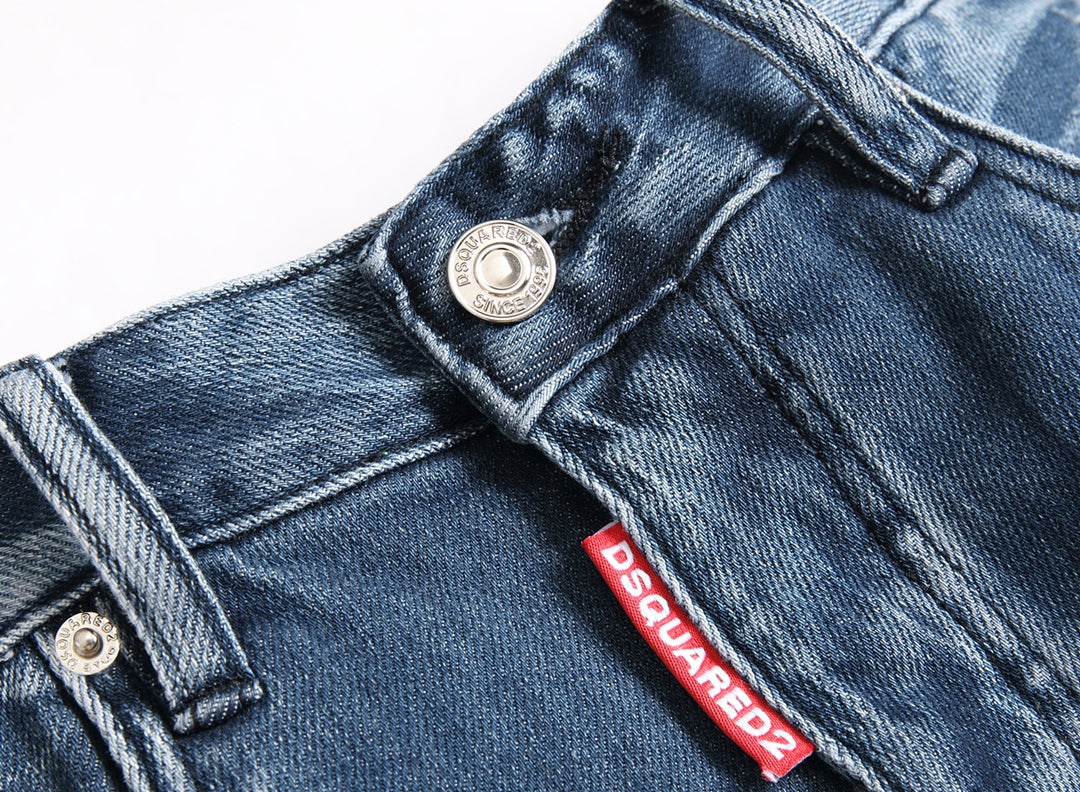 DSQ2 Short Jeans Ripped