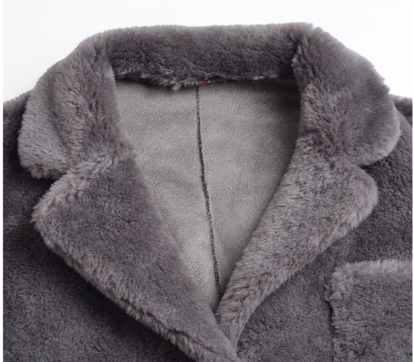 2025 Sheep wool long coat