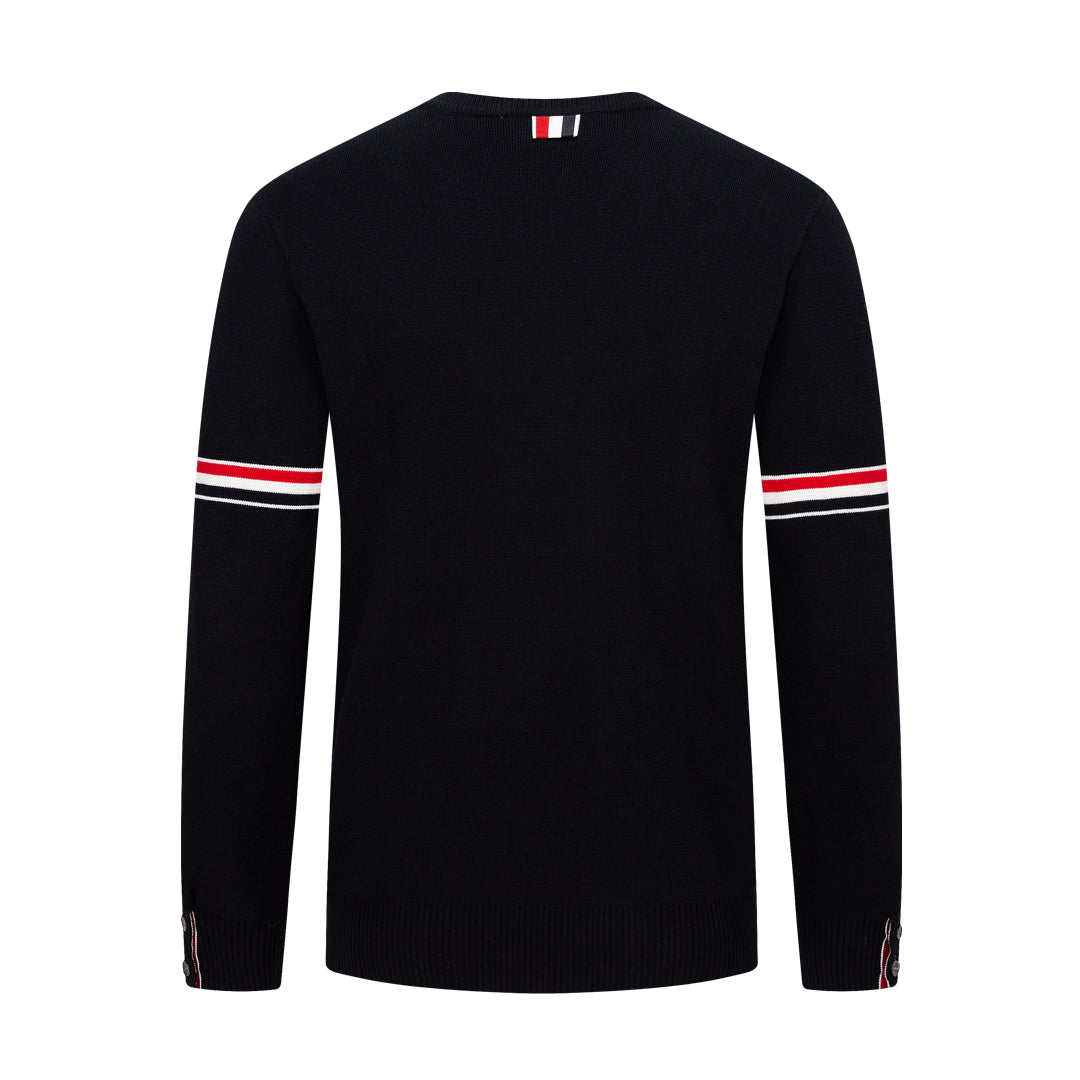 Thom BrowneMerino Wool Crew Neck Pullover