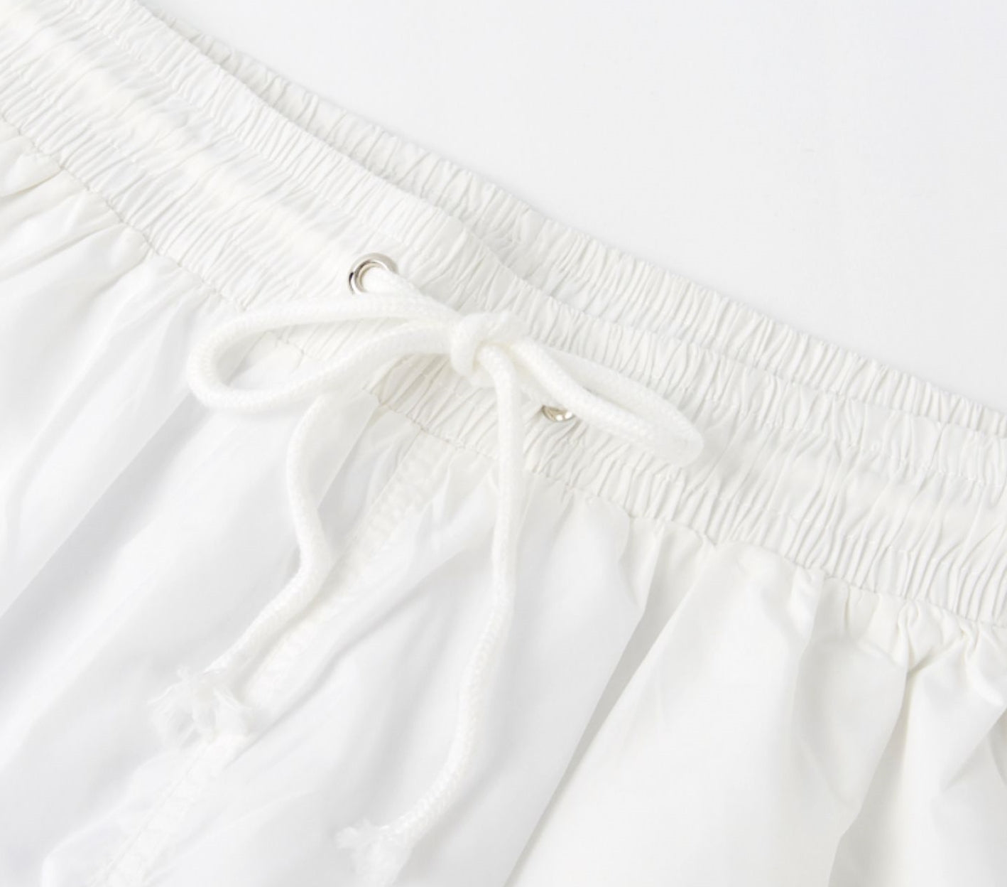 Thom BrowneMen's Beach Shorts - Signature Grosgrain Loop Tab