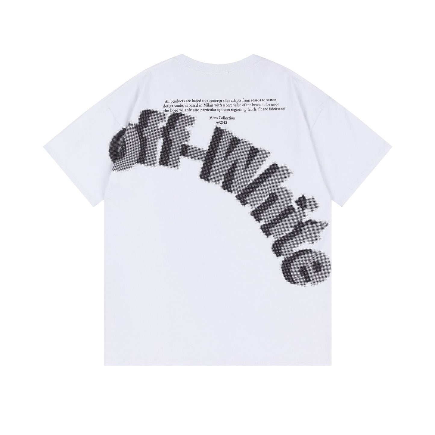 OFF-WHITE  3D Letter T-Shirt