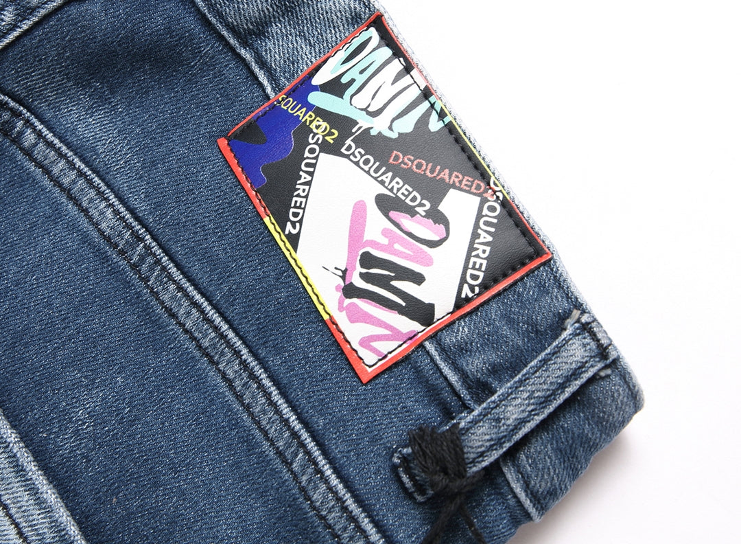 DSQ2 Short Jeans Ripped