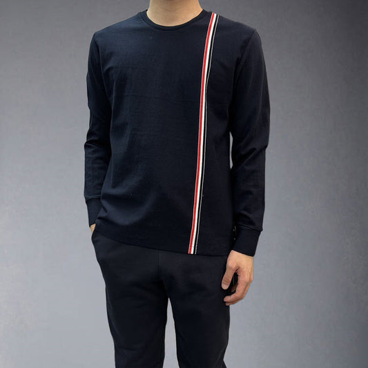 cotton long-sleeved T-shirt