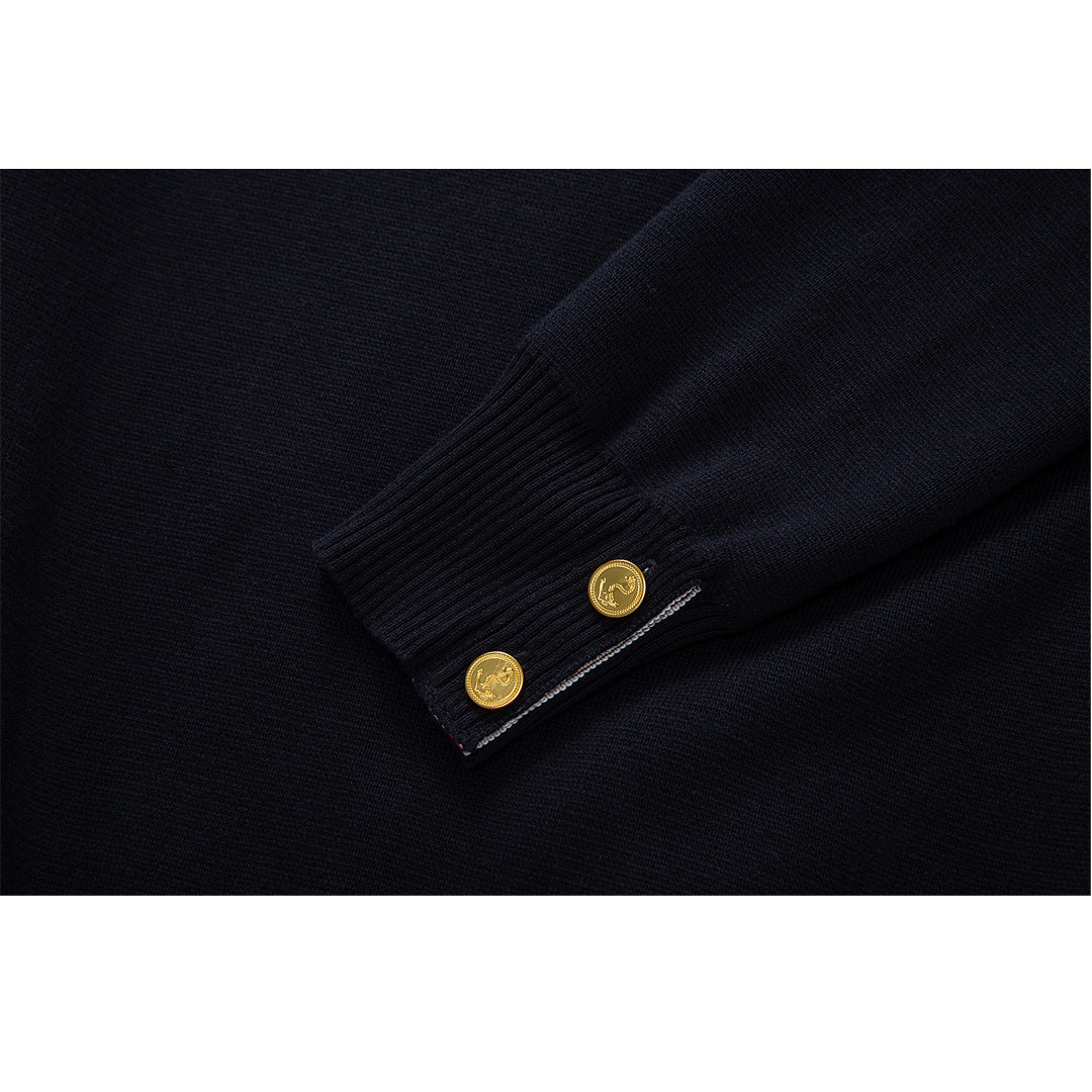 Thom BrowneMerino Wool Crew Neck Pullover
