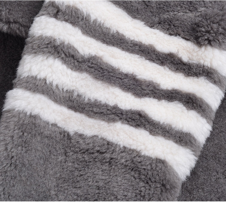 2025 Sheep wool long coat