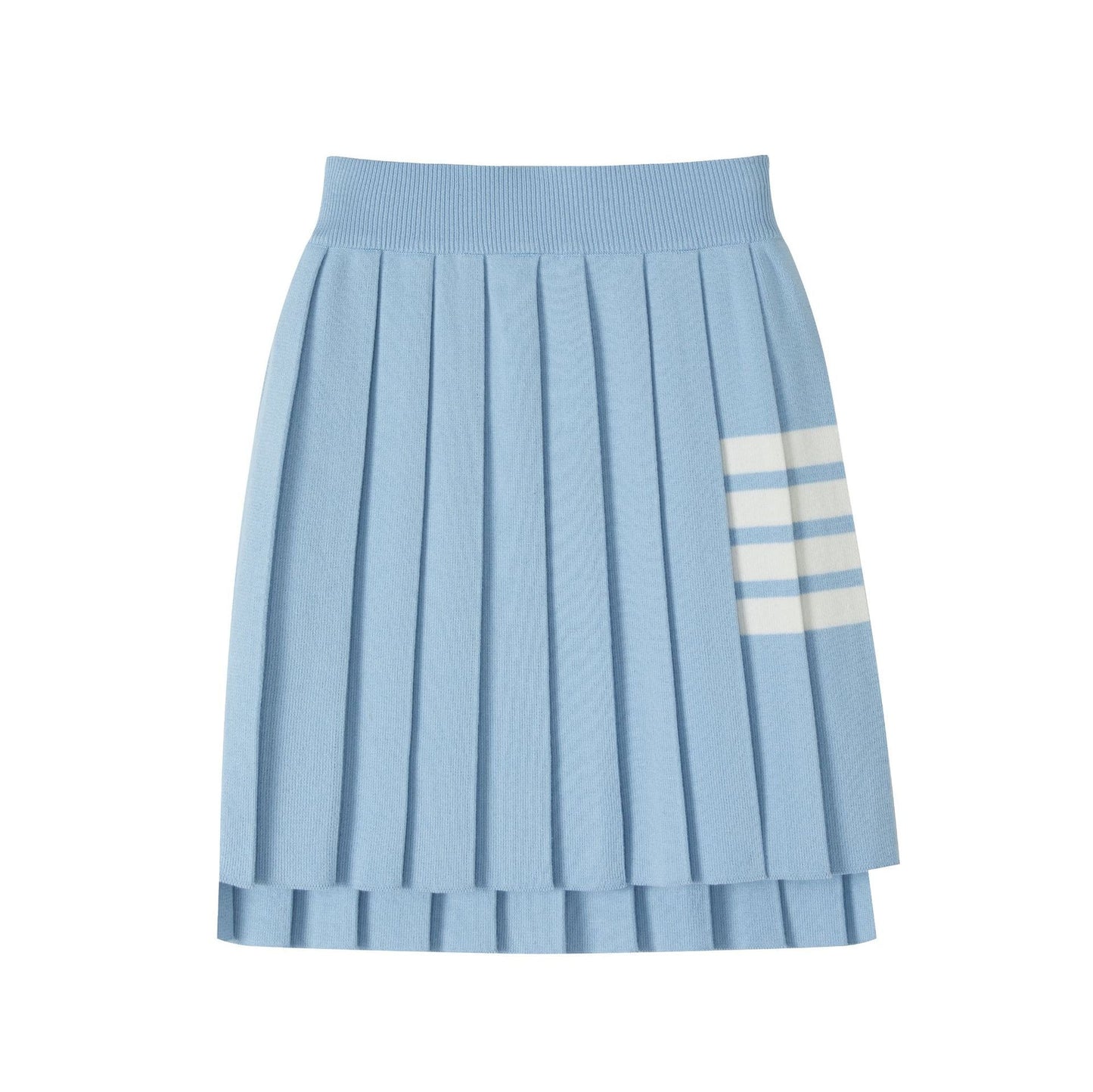 2025 knitted pleated skirt