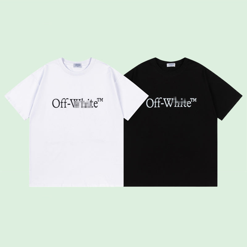OFF-WHITELetter Print T-Shirt - Typography Edition