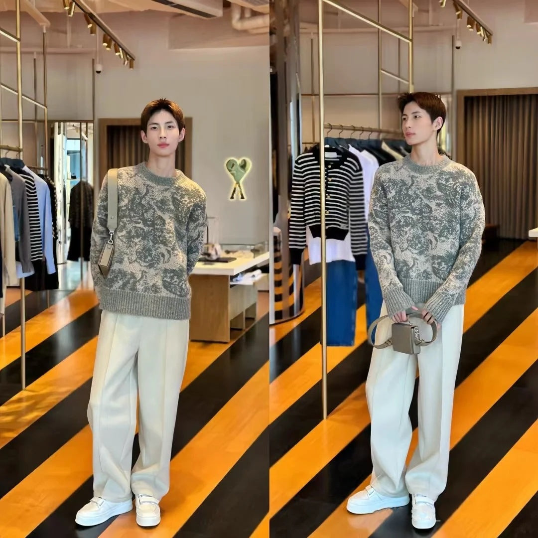 AMI PARIS Jacquard knitwear