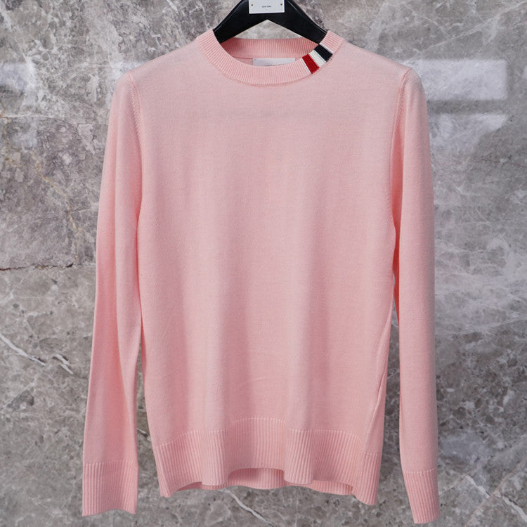 Thom BrowneClassic V-Neck Knitted Cardigan Sweater