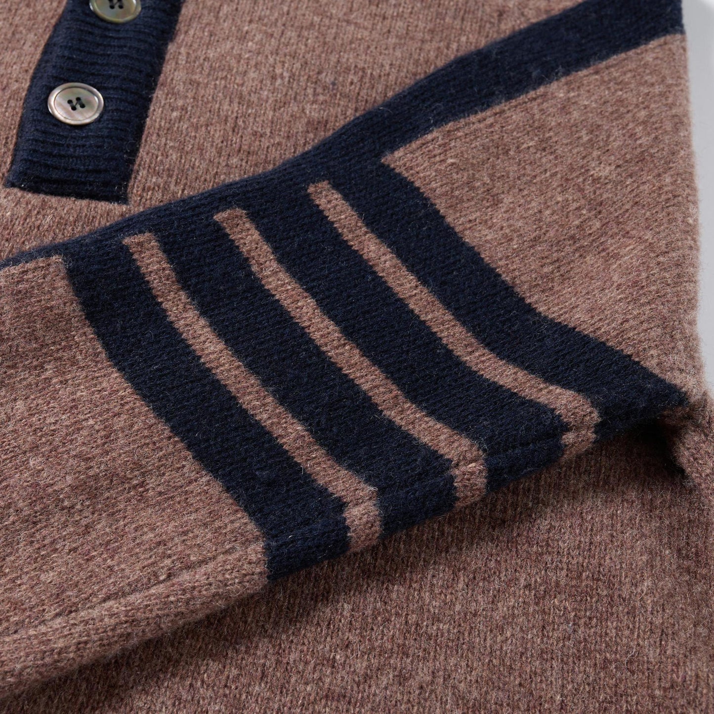 Thom BrowneClassic V-Neck Knitted Cardigan Sweater