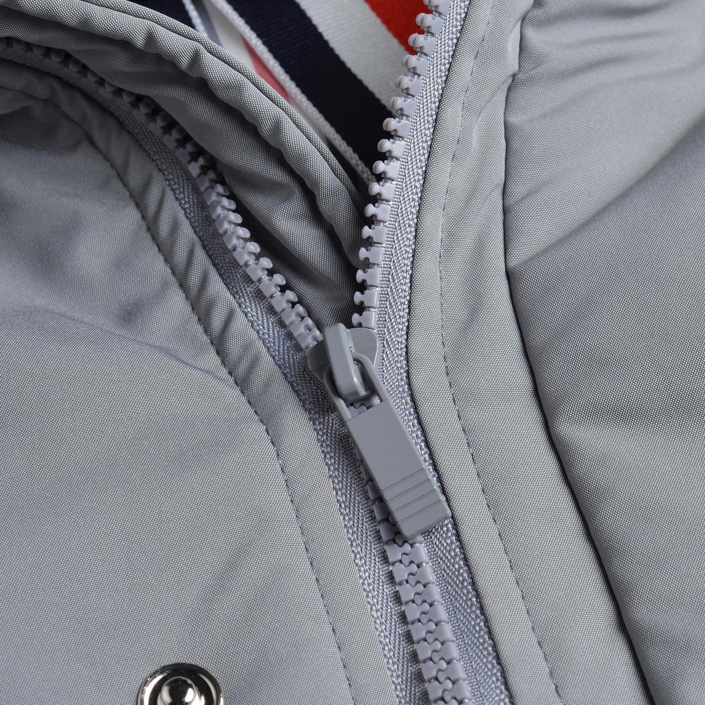 Thom BrownePremium 4-Bar Wool Blend Coat - 80% Pure Wool