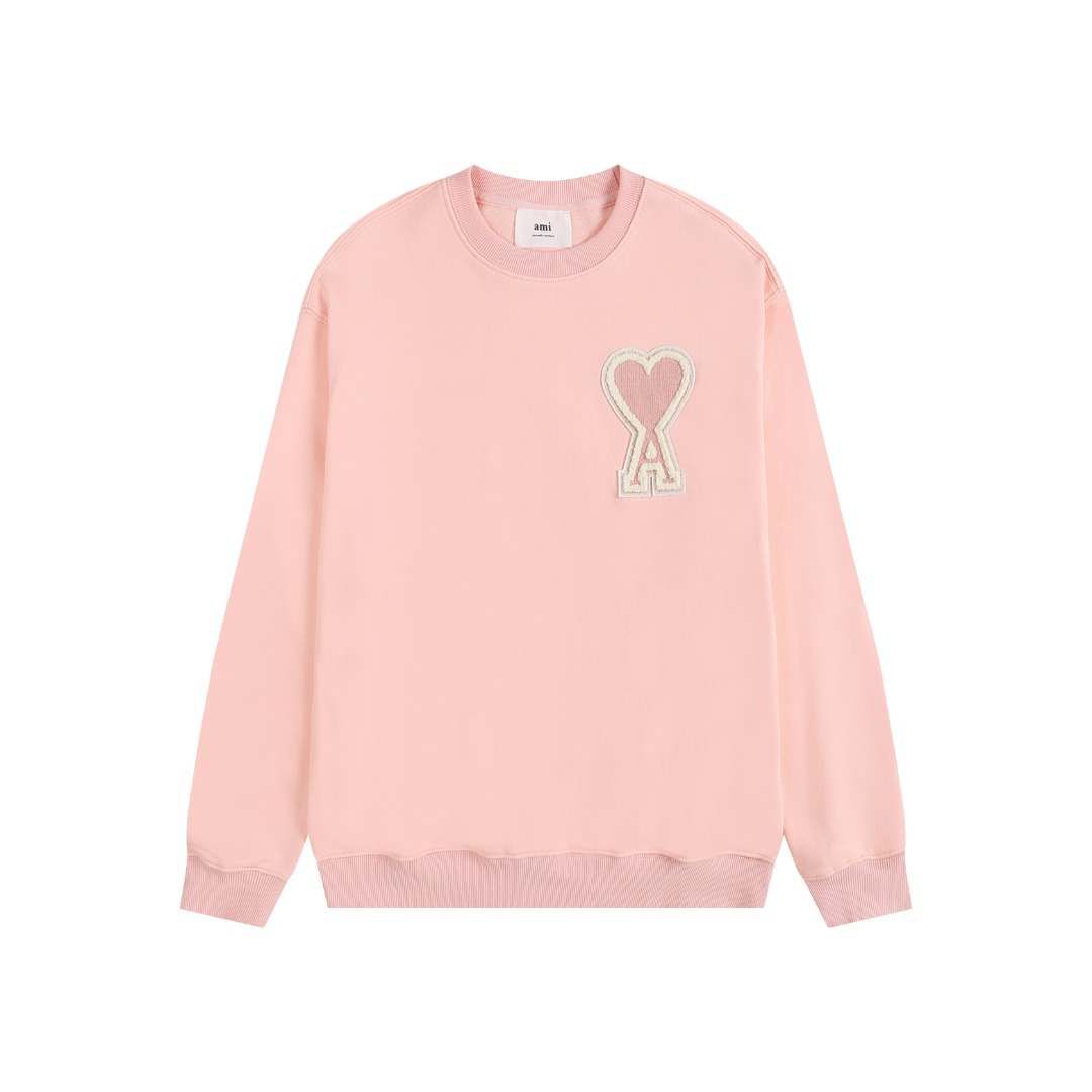 AMI PARIS cotton hoodie