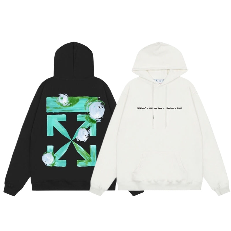 OFF-WHITEArrow Logo Oversized Sports Sweatshirt