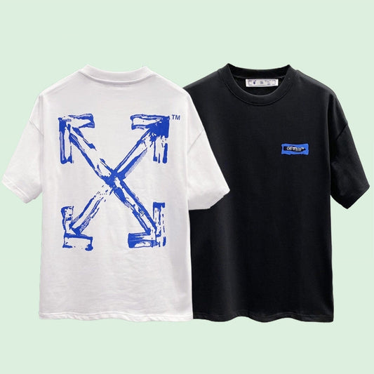 OFF-WHITEArrow Logo Cotton T-Shirt - Tri-Color Edition